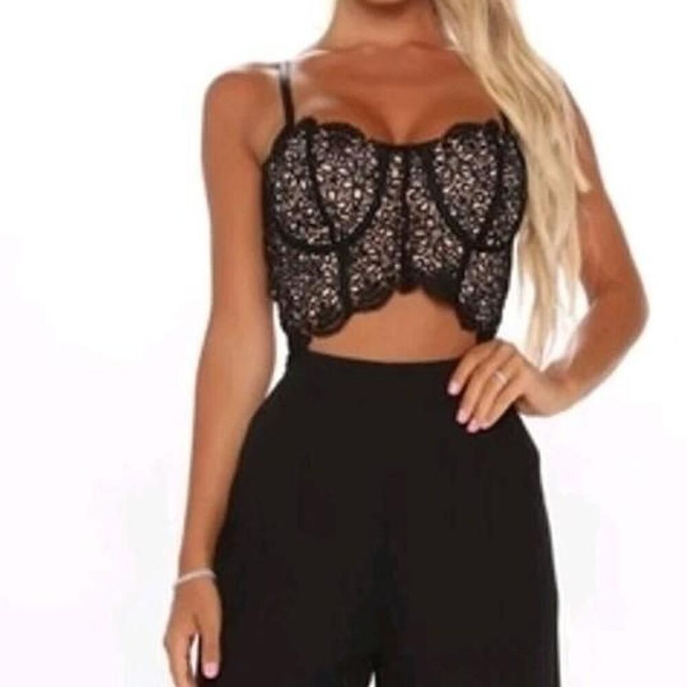 Women's large Black lace Corset Jumpsuit, Balashe  Y2k goth
